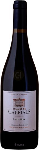 Domaine Cabrials Pays DOC Pinot Noir