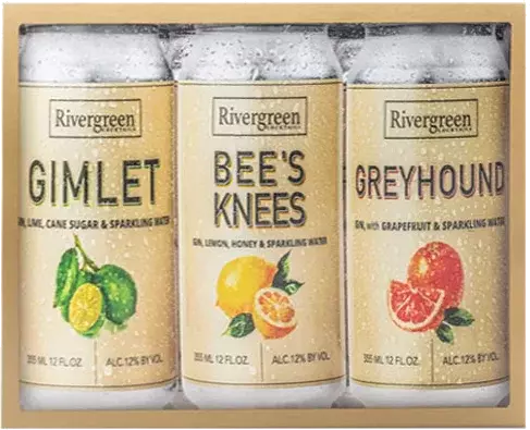 Rivergreen Gin Based Veriety Pack