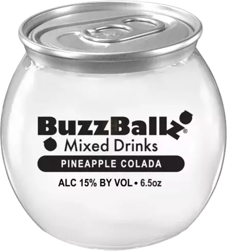 Buzzballz Mixed Drinks Pineapple Colada Ball
