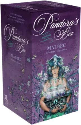 Pandora's Estate Grown Organic Malbec Box
