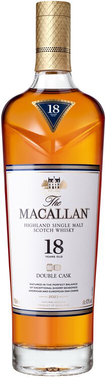The MACALLAN 18 YEARS OLD DOUBLE CASK① The Macallan Double Cask 18 Years Old – AlamakTime