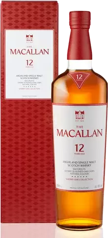 The Macallan 12 Years Old Sherry Oak Single Malt Scotch Whisky 750ml