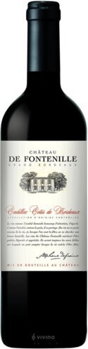 2020 Chateau De Fontenille Cadillac Cotes De Bordeaux