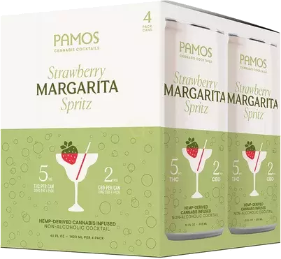 Pamos Strawberry Margarita 5mg Thc 2mg Cbd