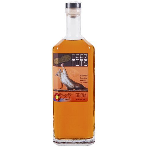 Jl Distilling Deez Nuts Peanut Butter Whiskey Single Glass - Joy