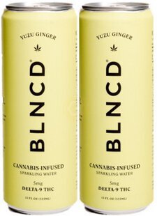 Blncd Yuzu Ginger Delta Sparkling Water