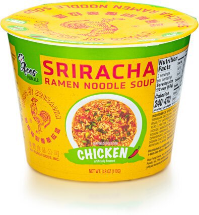 Sriracha Ramen Soup Chicken