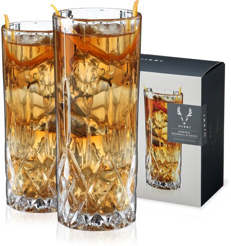 Viski Admiral Highball Glasses