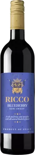 Ricco Blueberry Semi Sweet Red Wine