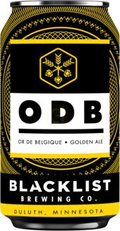 Black List Or De Belgium Golden Ale 4x16oz Cans