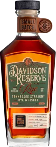 Davidson Reserve Tennessee Straight Small Batch Rye