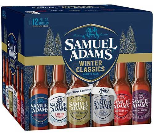 Sam Adams Cabin Winter Seasonal Sampler Pack Btls