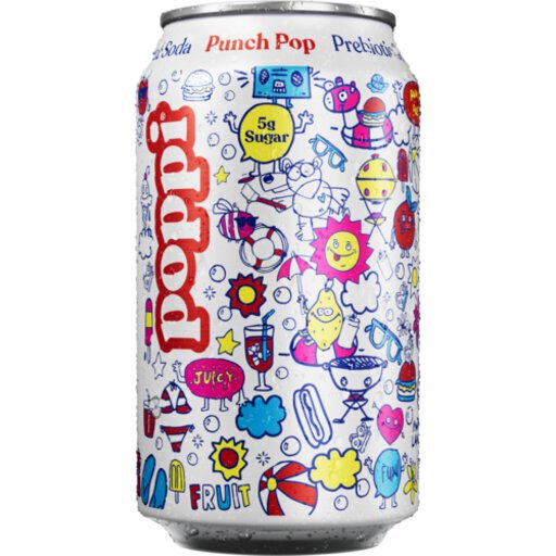 Poppi Punch Pop 12OZ - Court Liquors, Long Branch, NJ