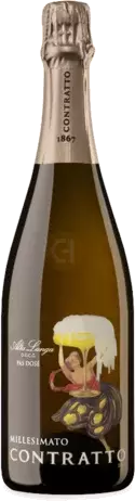 Contratto Pas Dose Millesimato Alta Langa Sparkling Wine