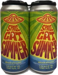 Spacecat Summer Kolsch Style Ale