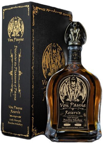 Von Payne Reserve Cask Strength Limited Release Antique Gold Collector Top