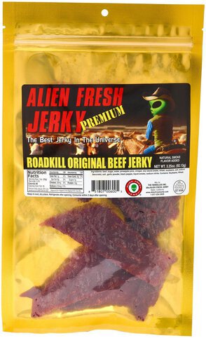 Alien Fresh Jerky Roadkill Original Beef Jerky