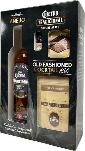 Jose Cuervo Tradicional Anejo Gift Set W Old Fashioned Kit