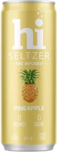 Hi Seltzer Delta Infused Pineapple Single