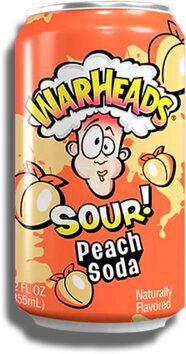 Warheads Sour Peach Soda