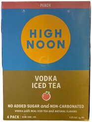 High Noon Iced Tea Peach Vodka