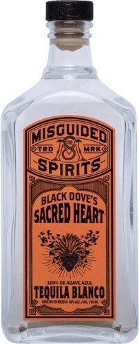Misguided Spirits Black Dove's Sacred Heart Blanco Tequila