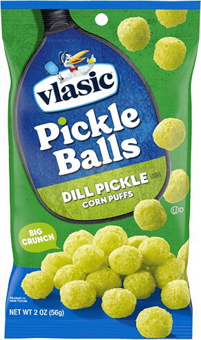 Vlasic Pickle Balls Dill Pickle Corn Puffs