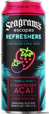 Seagram's Escapes Refreshers Strawberry Acai