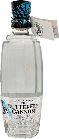 Butterfly Cannon Cristalino Silver Tequila 