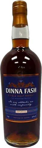 Dinna Fash Single Malt Whisky The Distillers Edition