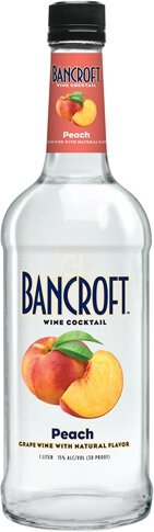 Bancroft Wine Cocktail Peach 1 Liter