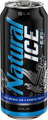 Natural Ice 160z Can