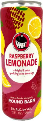 Round Barn Raspberry Lemonade Can