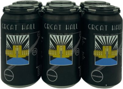 Pegasus City Brewing Great Hall Hefe Can