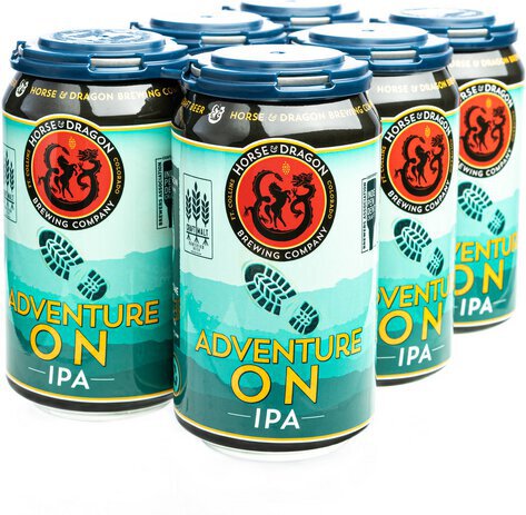 Horse And Dragon Adventure On IPA Cans