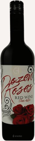 Dozen Roses Red Wine Semi Dulce
