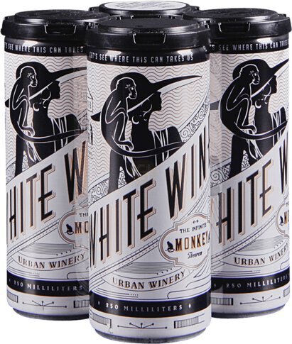 The Infinite Monkey Theorem Back Alley White