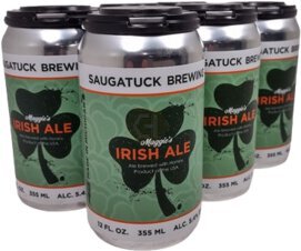 Saugatuck Maggie's Irish Ale 4/6 Pack Cans