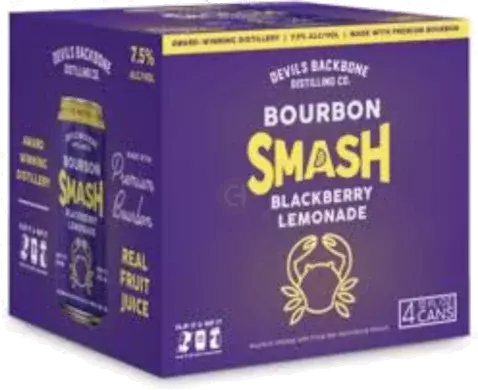 Devils Backbone Bourbon Smash Blackberry Lemonade Rtd Cockta