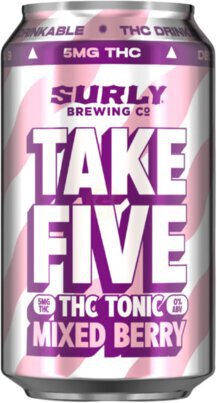 Surly Take Five Thc Tonic Mixed Berry