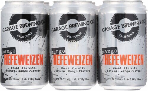 Garage Brewing Co Mango Hefeweizen 1 Can