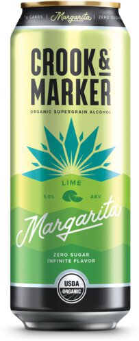 Crook & Marker Lime Margarita Can