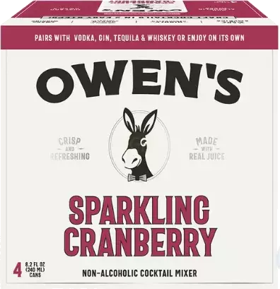 Owens Sparkling Cranberry Non Alcoholic