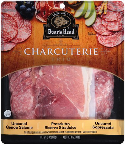 Boar's Head Charcuterie Trio Genoa Prosc Sopress