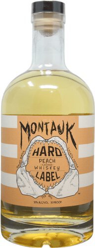 Montauk Hard Label Peach Whiskey