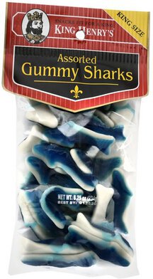 King Henry S Assorted Gummy Sharks