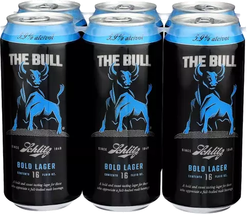 Schlitz Malt Liquor 6 Pack Can