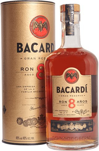 Bacardi Rum 8 Years Old