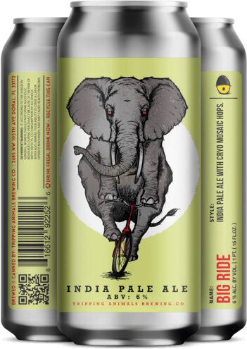 Tripping Animals Big Ride Ipa Limited Release