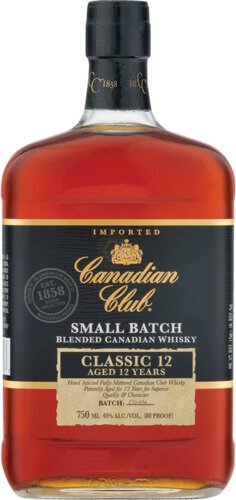 Canadian Club Small Batch Classic 12yr Whiskey Dq